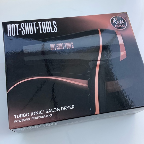 hot tools Other - NWT HOT TOOLS Turbo Ionic Pro Hair Dryer Rose Gold
